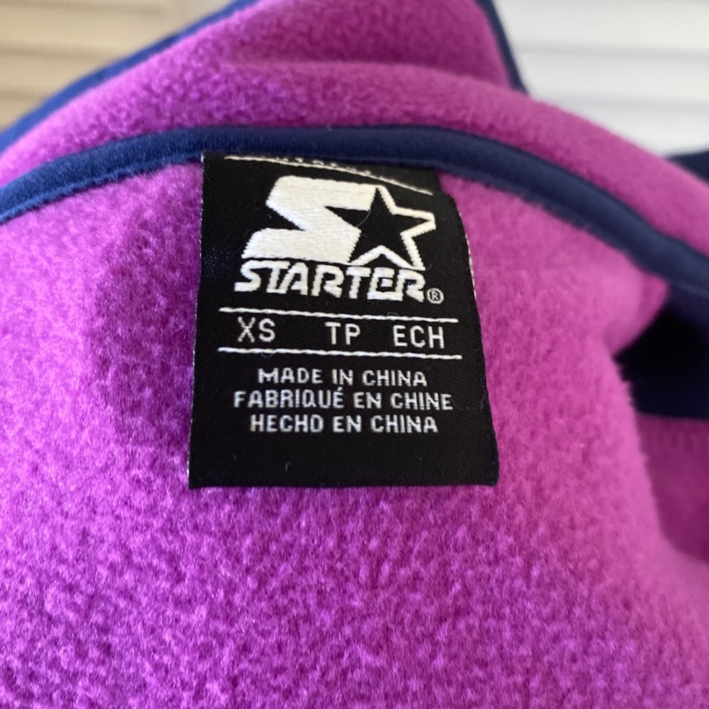 Ladies Polyester Fleece Jacket by Starter XS - Picture 4 of 7